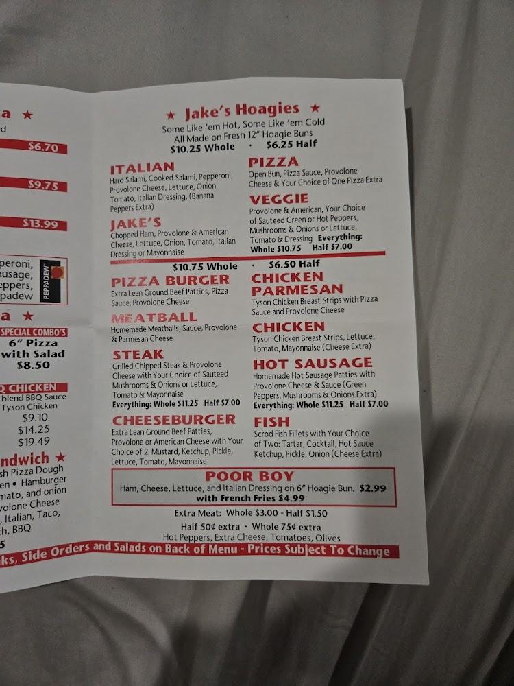 Jake's Pizza Italian